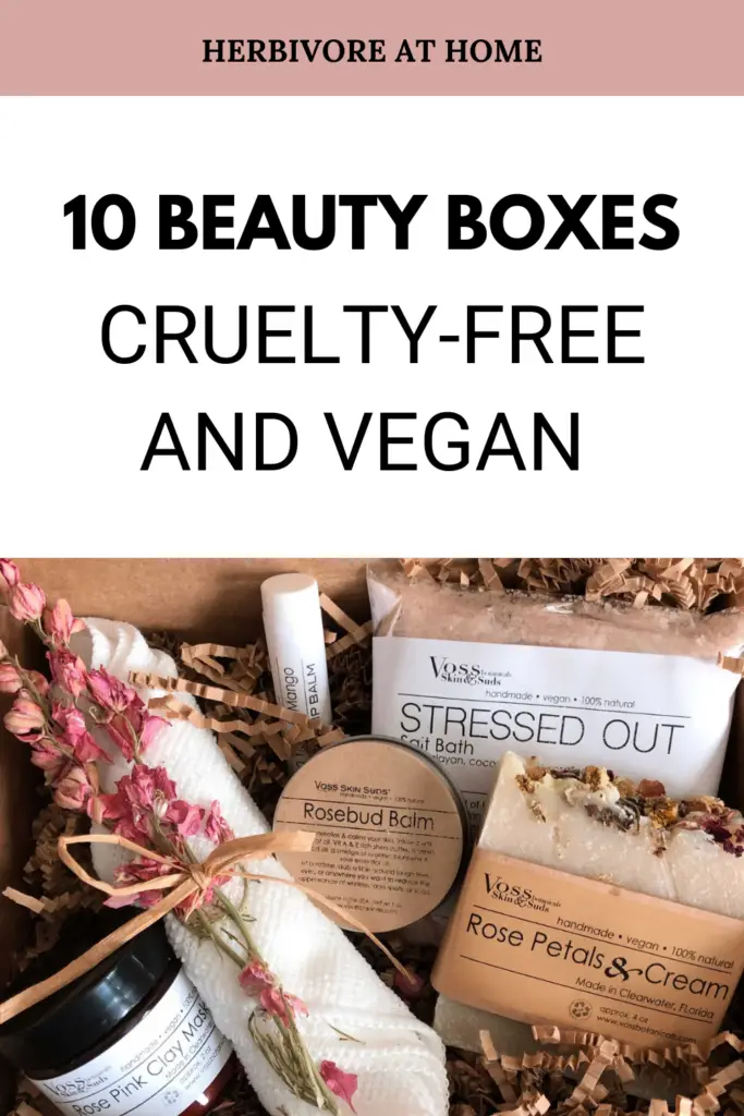 Cruelty-Free & Vegan Beauty Boxes
