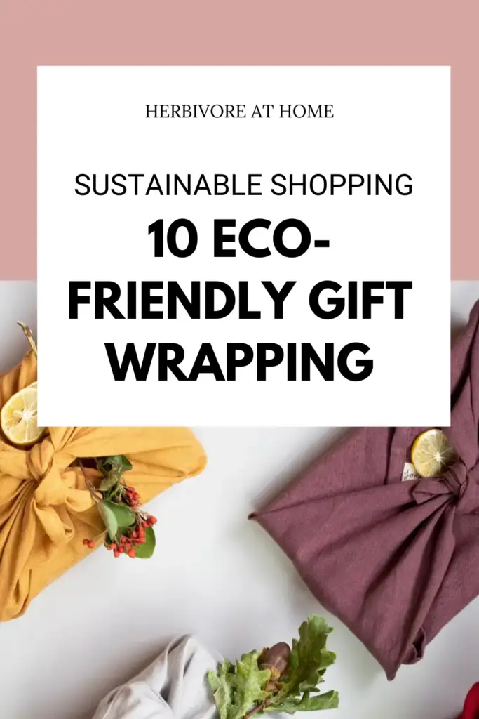 10 Eco-Friendly Gift Wrapping
